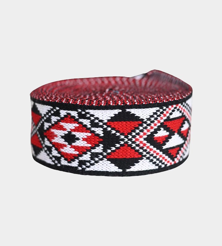 Tāniko 2 Korowai Band 6.5cm - 5 Metre Roll