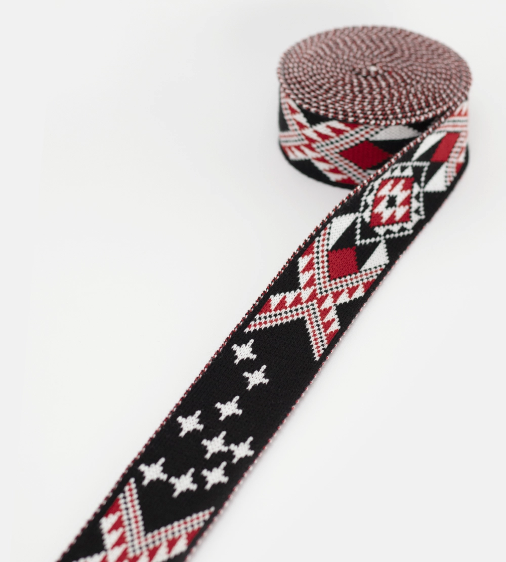Matariki Tāniko Band 6.5cm – 5 Metre Roll - Image 3